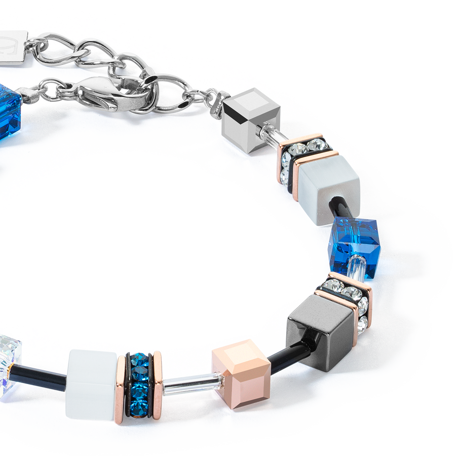 GeoCUBE® Iconic bracelet Capri Blue