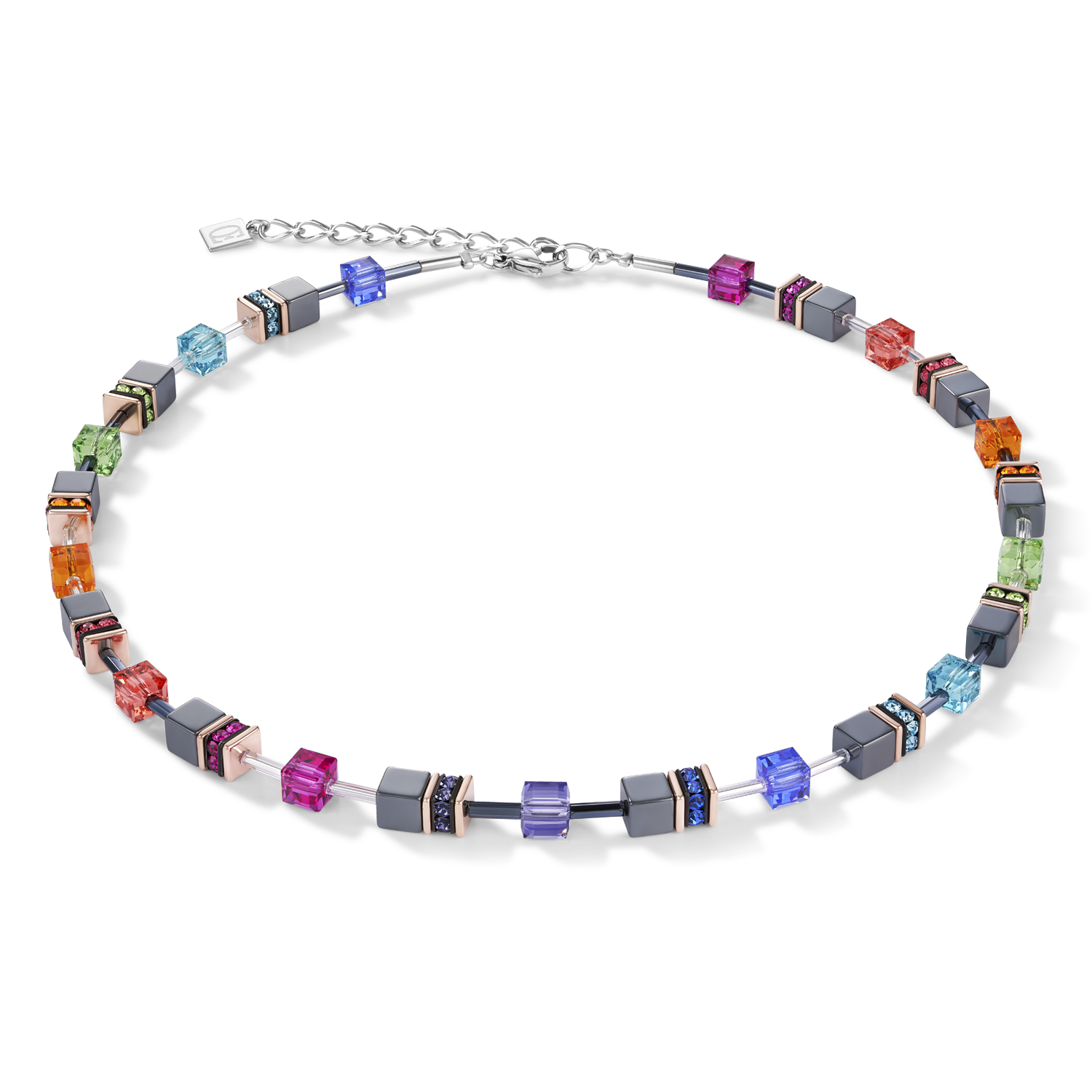 GeoCUBE® Necklace multicolour