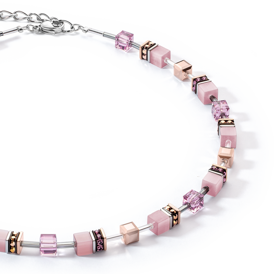 GEOCUBE® Iconic Monochrome necklace lilac