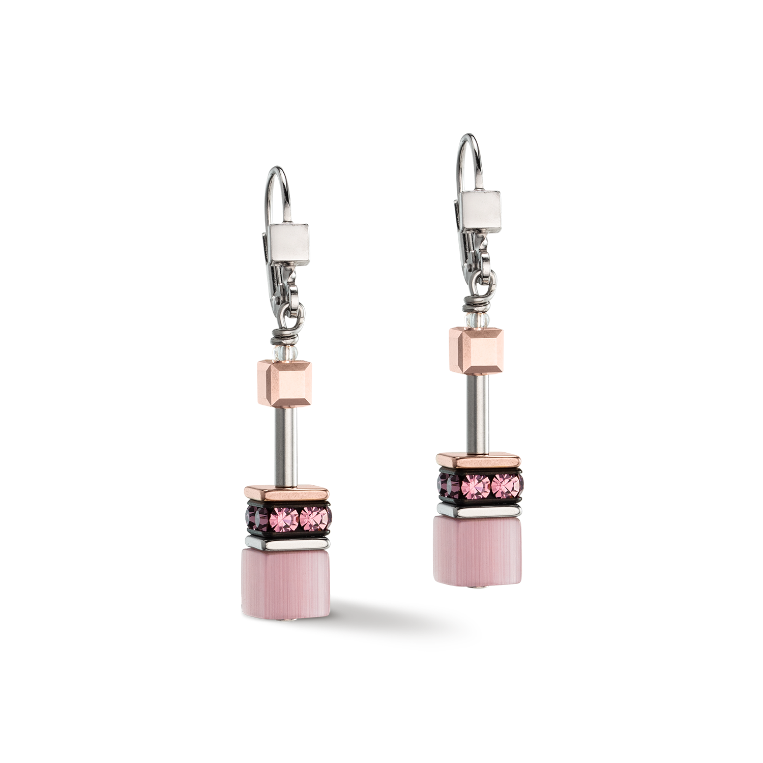 GEOCUBE® Iconic Monochrome earrings lilac