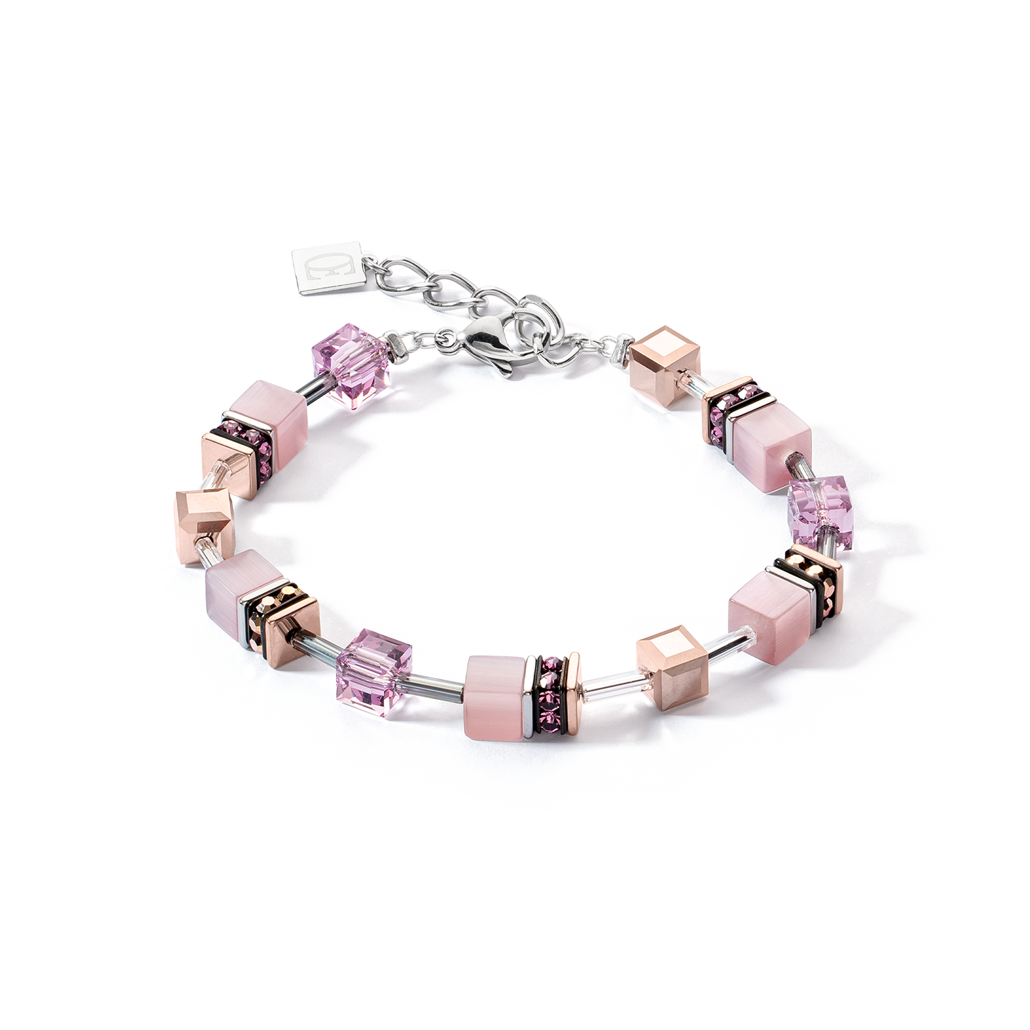 GEOCUBE® Iconic Monochrome bracelet lilac