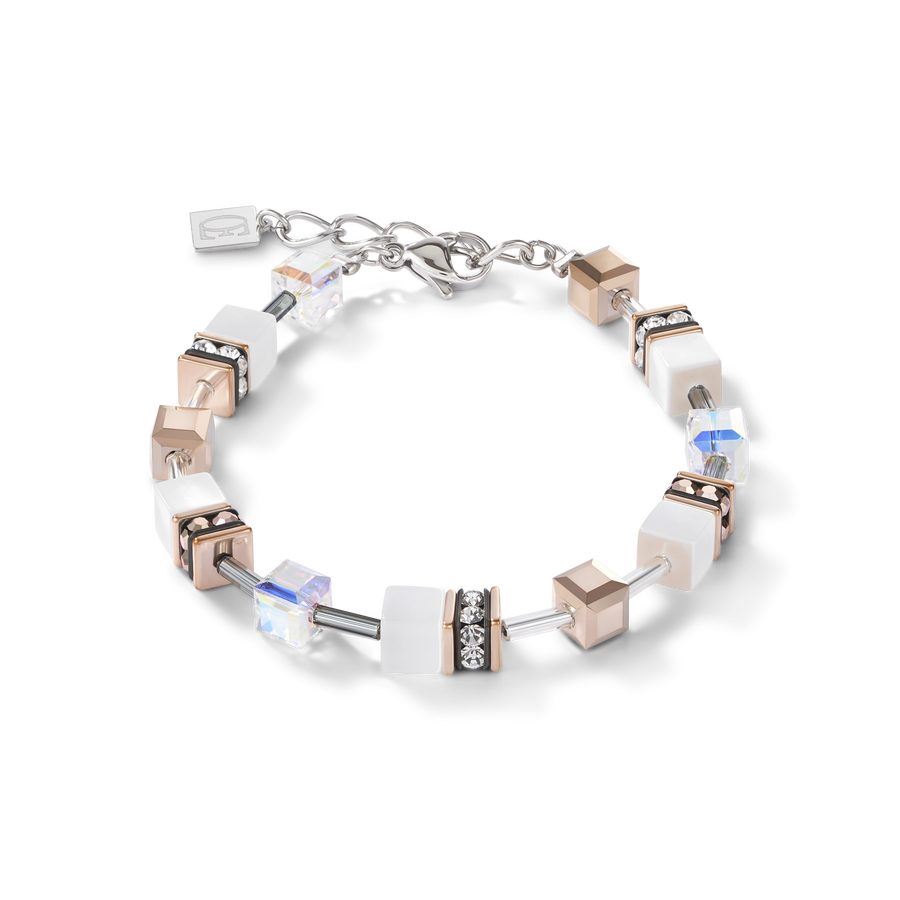 GeoCUBE® Bracelet white