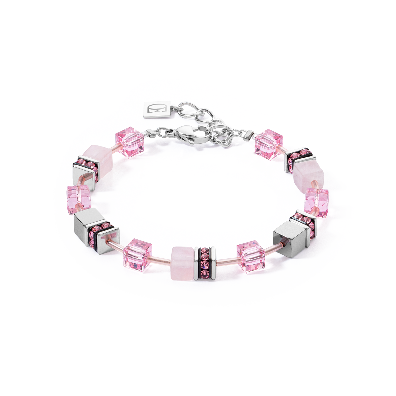 GeoCUBE® Iconic Precious bracelet rose