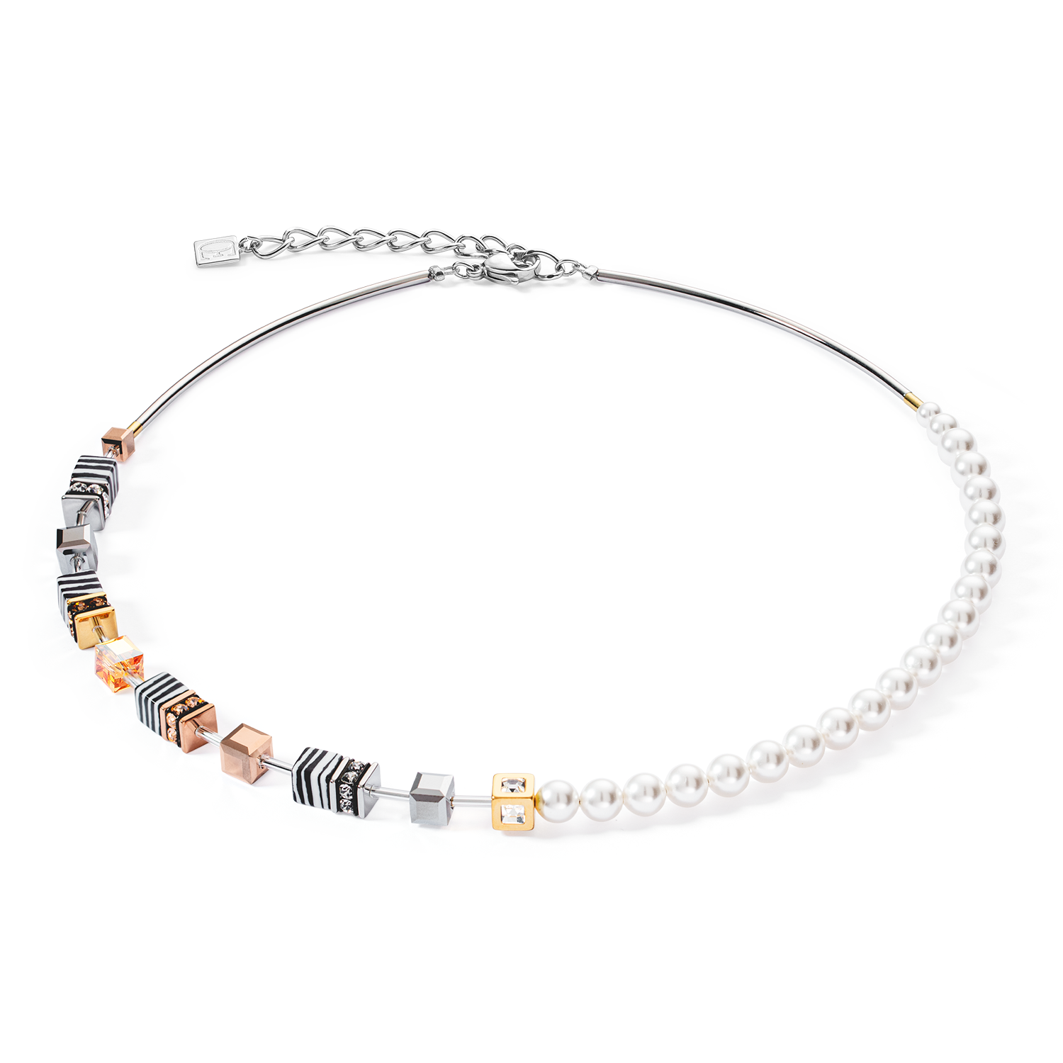 GeoCUBE® Fusion Festive necklace tricolour