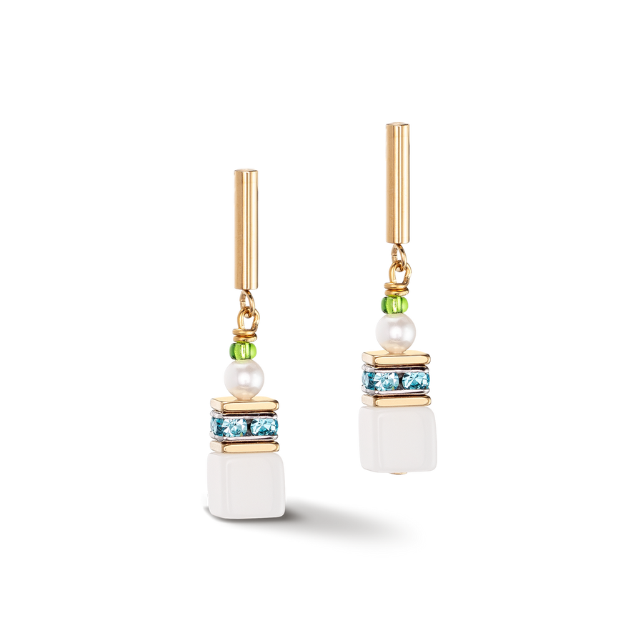 GeoCUBE® Fusion Festive earrings multicolour