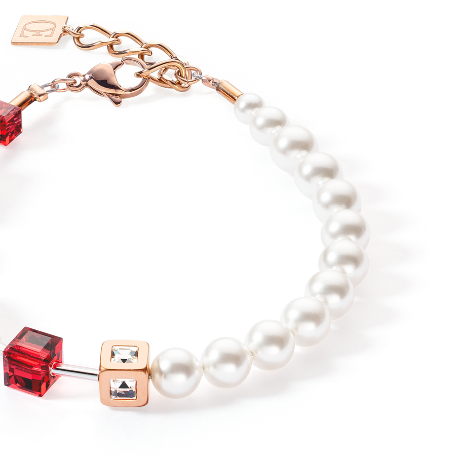 GeoCUBE® Fusion Festive bracelet red