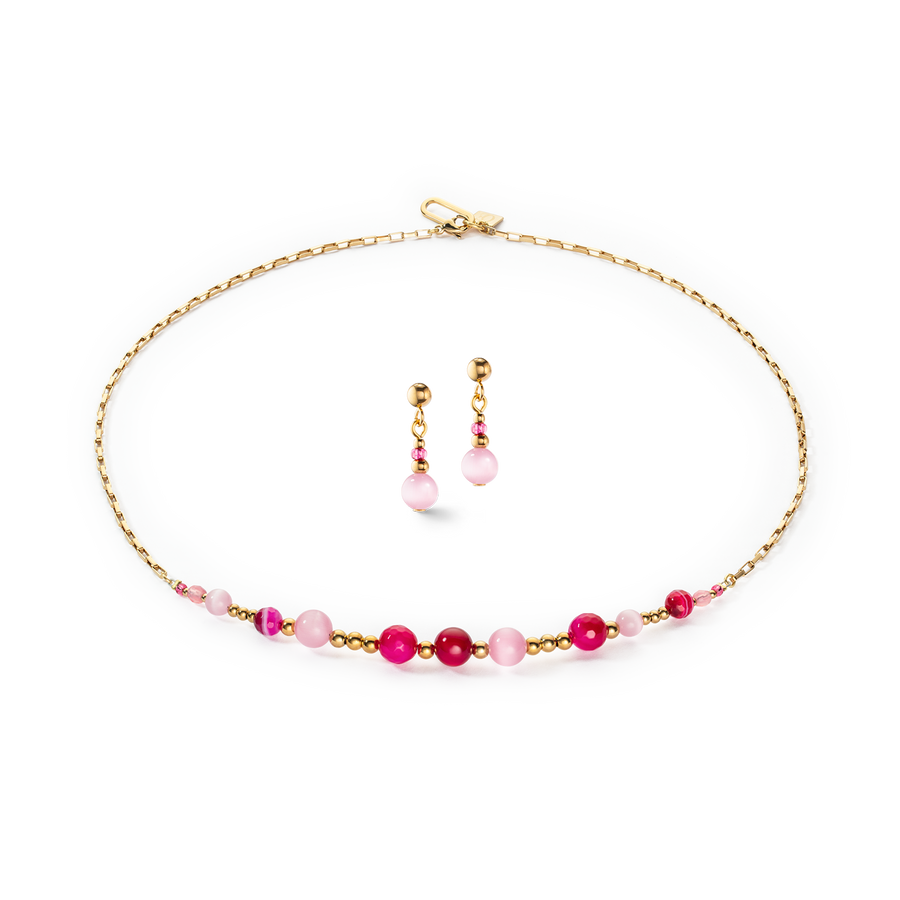 Candy Spheres earrings pink