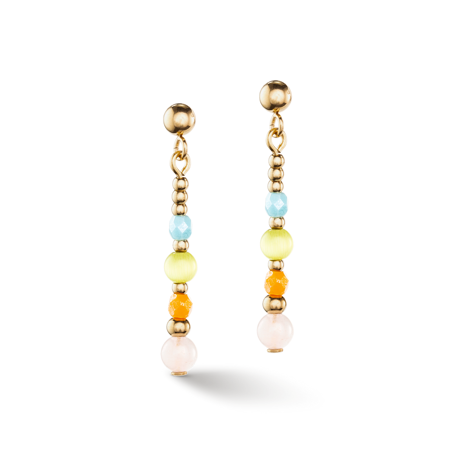 Princess Spheres earrings multicolour pastel