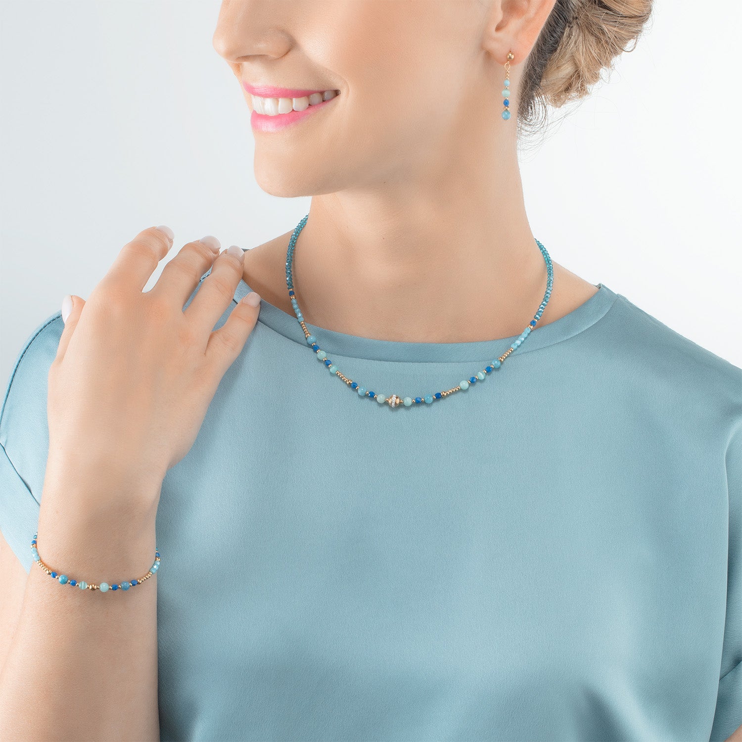 Princess Spheres bracelet turquoise