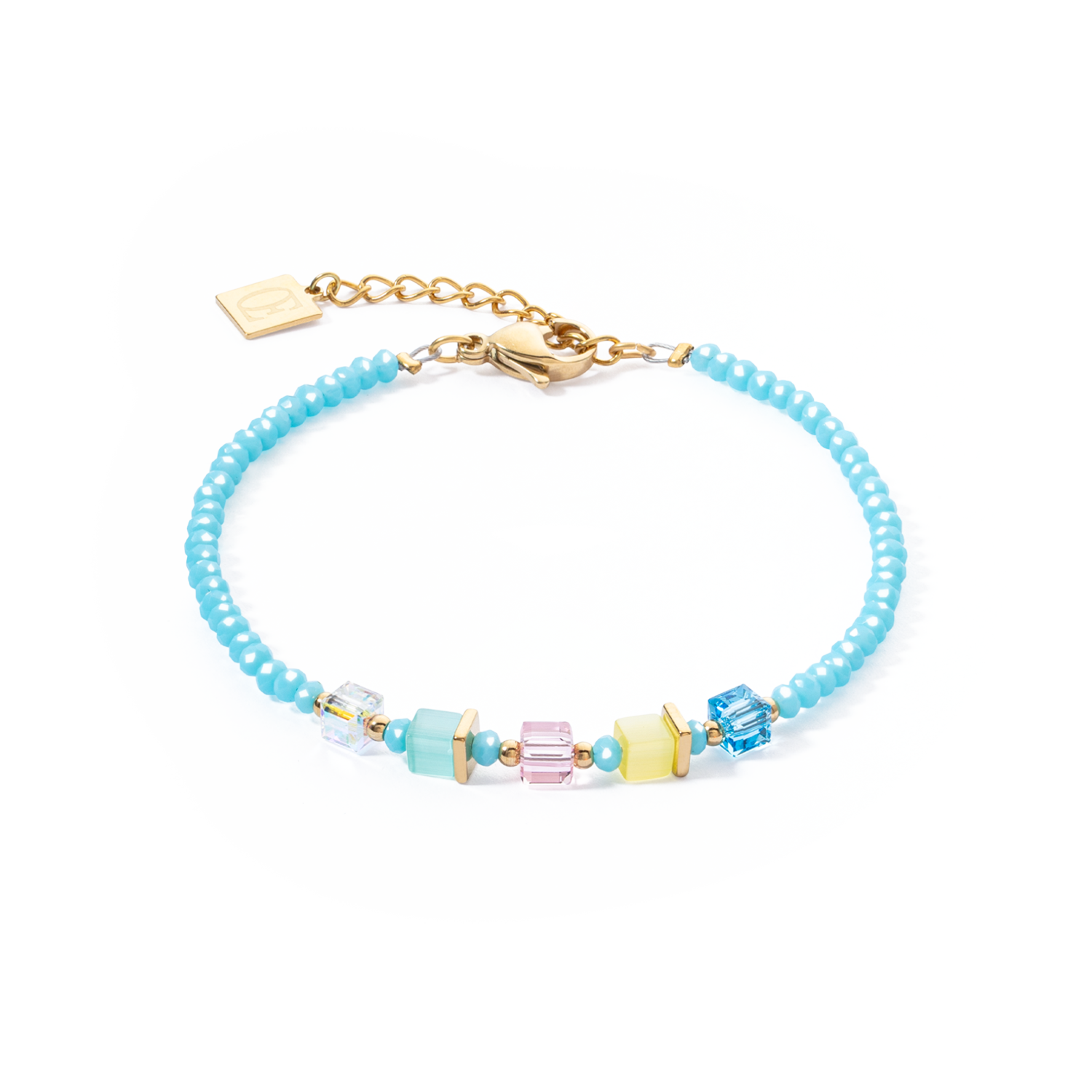 Joyful Colours bracelet turquoise-multicolour