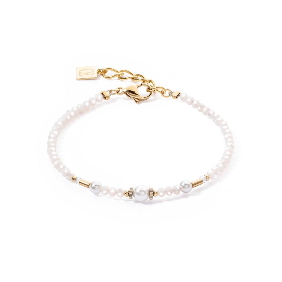Bracelet Little Twinkle Pearl Mix white