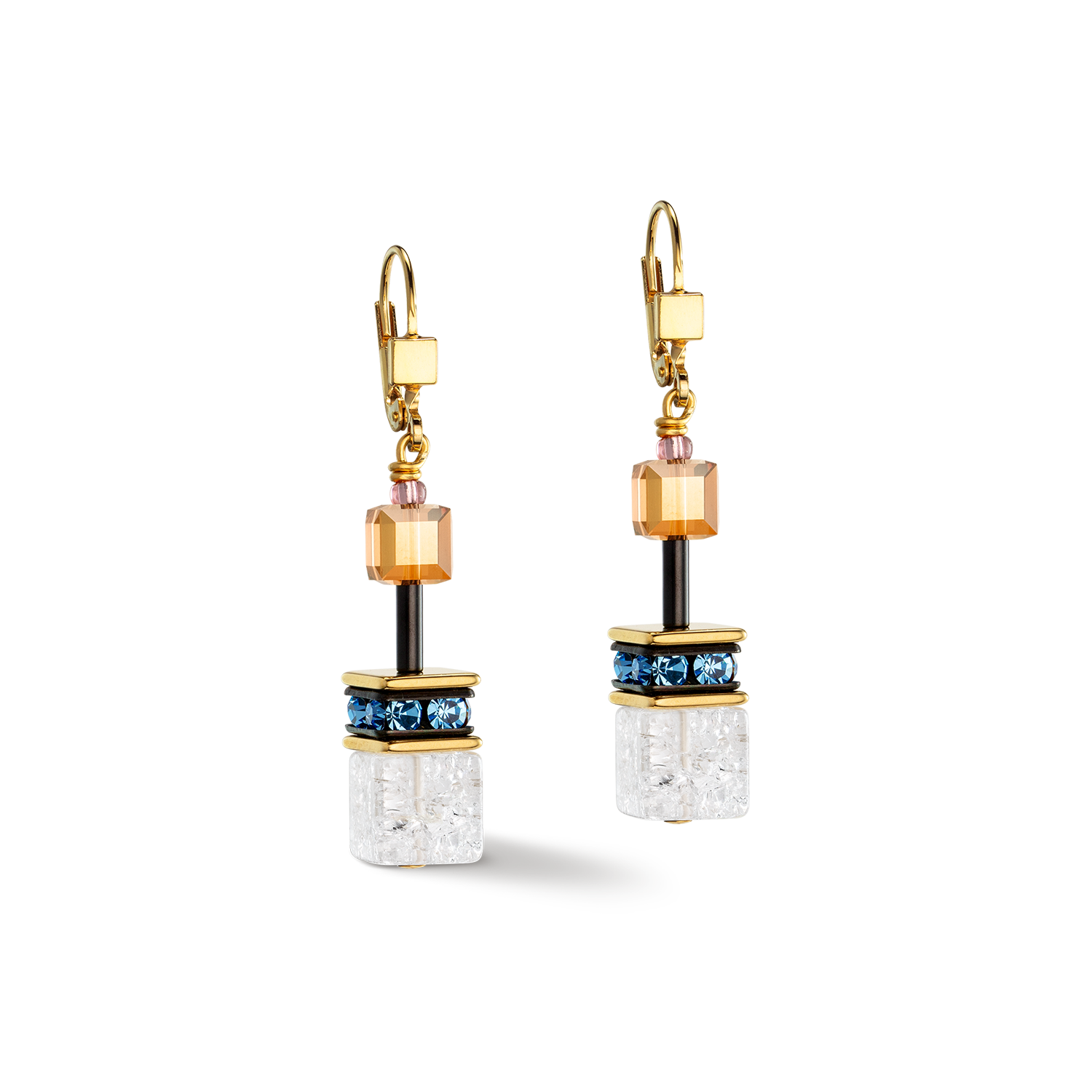 GeoCUBE® Iconic Statement Precious earrings multicolour