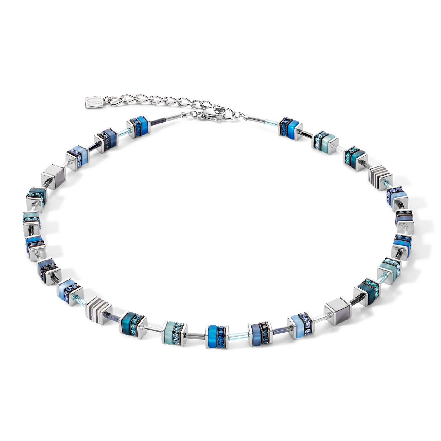 Necklace Sparkling Classic Update blue