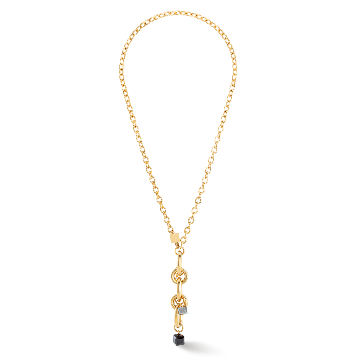 Necklace Chunky Chain gold-black