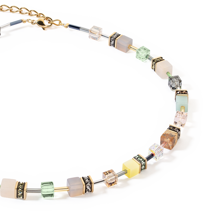 GeoCUBE® Iconic Precious necklace multicolour gentle