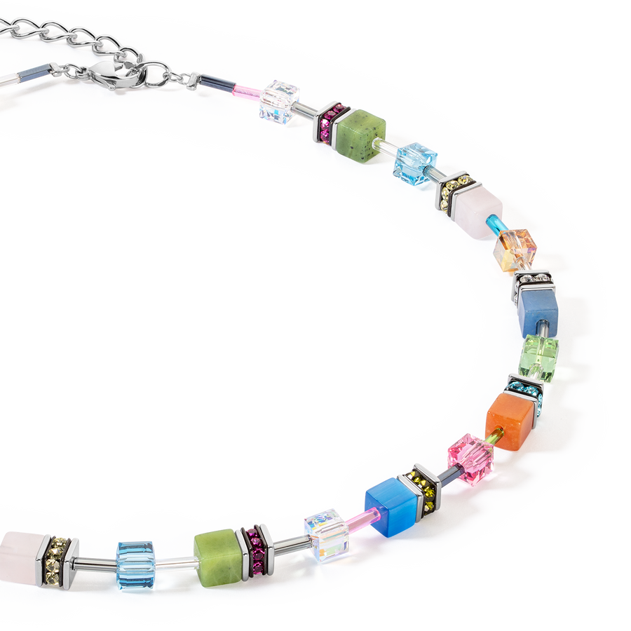 GeoCUBE® Iconic Precious necklace multicolour boho