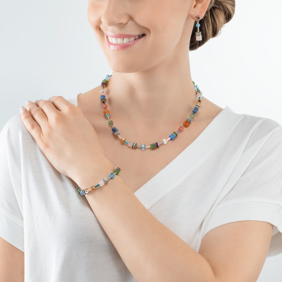 GeoCUBE® Iconic Precious necklace multicolour boho