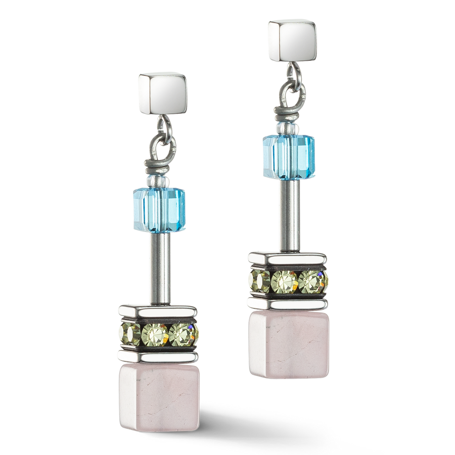GeoCUBE® Iconic Precious earrings multicolour boho