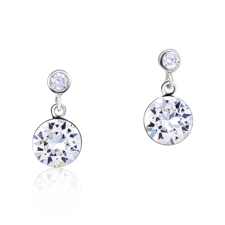 Earrings Swarovski® Crystals & stainless steel multicolour nature