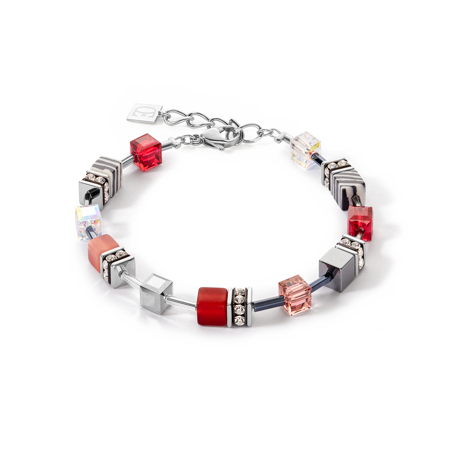 GeoCUBE® Iconic 50 cm bracelet red