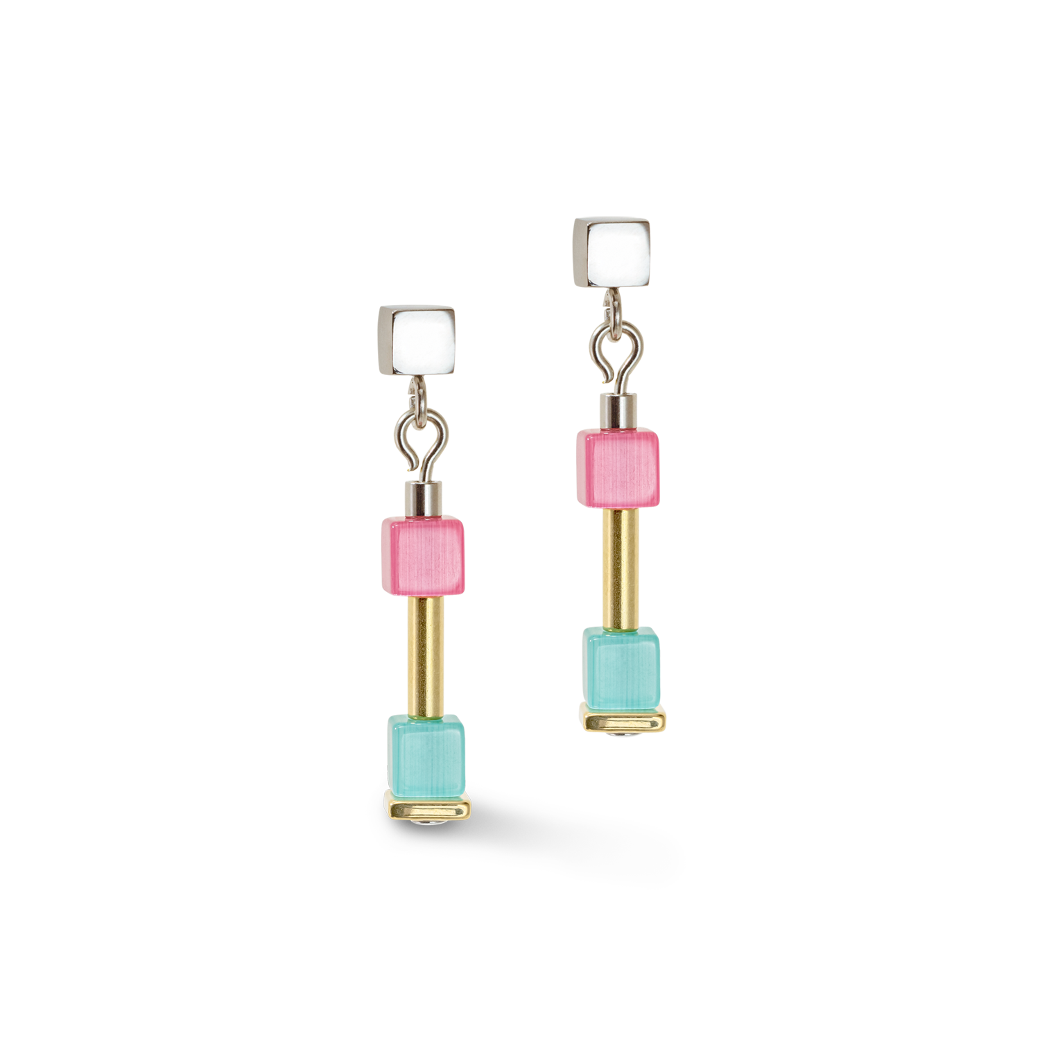 Cube Story Delicate earrings multicolor spring