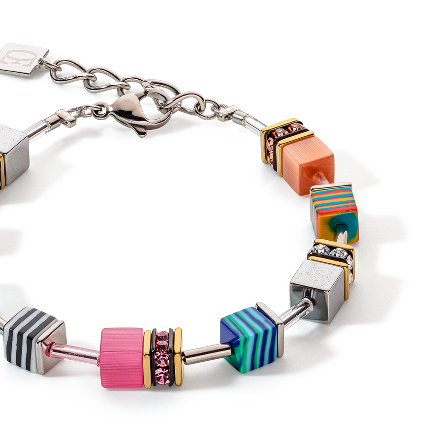 GeoCUBE® Candy bracelet multicolour spring