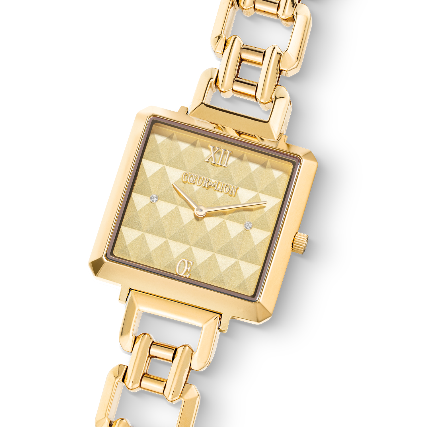 Watch Iconic Cube Spikes Statement Gold